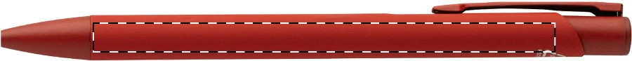 Connel guličkové pero – red – tlačová plocha – Na telo - pre praváka
