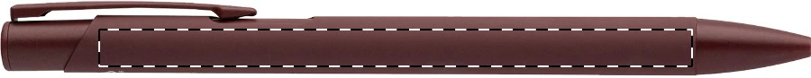 Connel guličkové pero – burgundy – tlačová plocha – Na telo - pre ľaváka