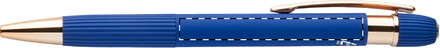 Rozubi guličkové pero – blue – tlačová plocha – Na telo - pre praváka