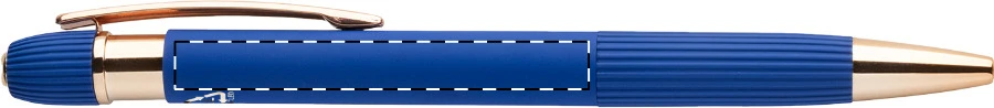 Rozubi guličkové pero – blue – tlačová plocha – Na telo - pre ľaváka