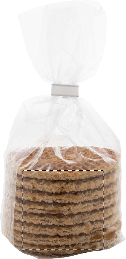 Duffles holandské sirupové vafle, 250 g – brown – tlačová plocha – Predná strana