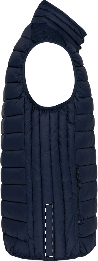 KA6113 zateplená vesta - Kariban – dark blue – tlačová plocha – Pravá strana