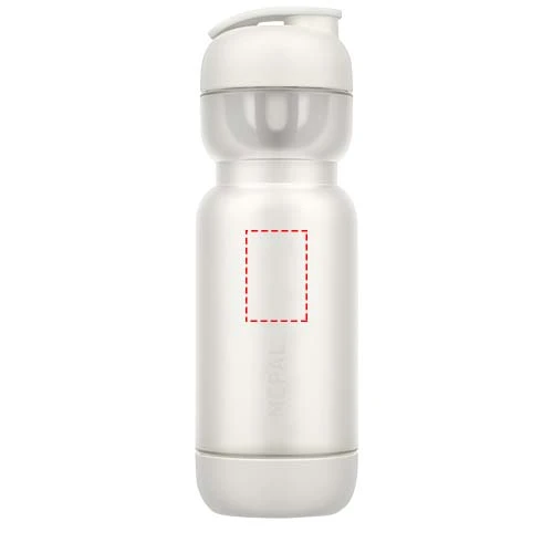 Mepal Shaker 800 ml športová fľaša - Mepal – bílá – tlačová plocha – Predná strana