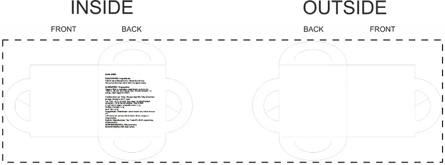 CreaTea Mug vlastné vrecúško čaju, Earl Grey – white – tlačová plocha – Celý povrch
