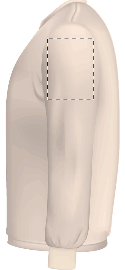Tlačová plocha – Ľavý rukáv
