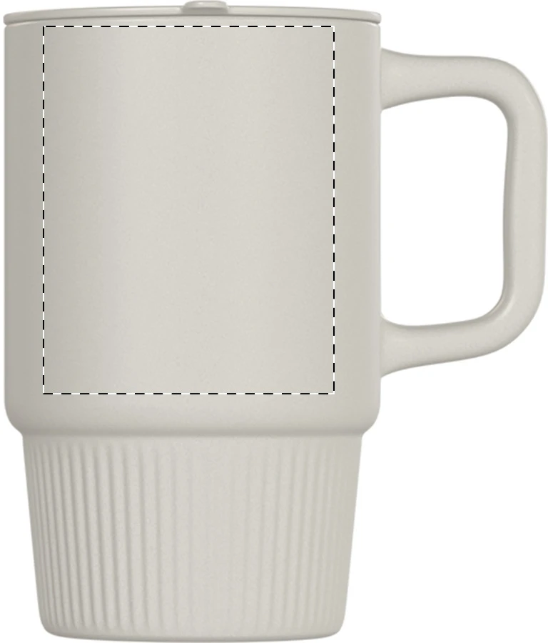 Freyja cestovný hrnček – natural – tlačová plocha – Pravák