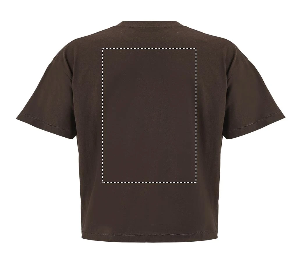 Oversize tričko Legacy - Sol's – deep black – tlačová plocha – Zadná strana
