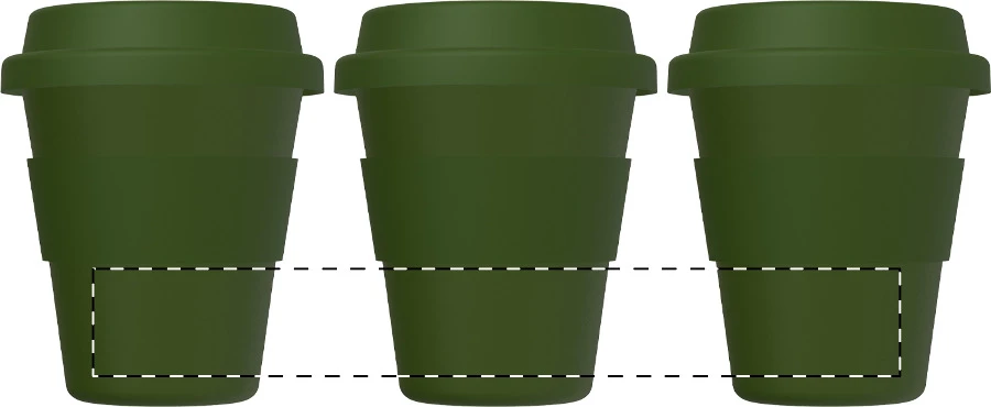 Grappulu cestovný kelímok – green – tlačová plocha – Obal