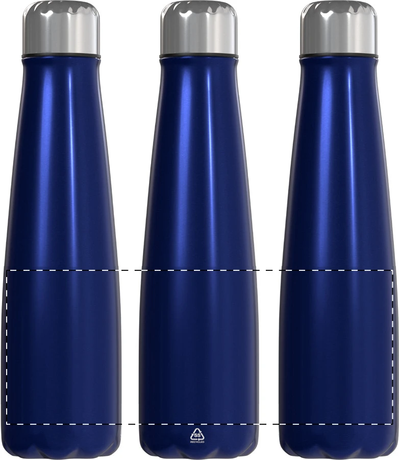 Namcha RSS fľaša – blue – tlačová plocha – Obal