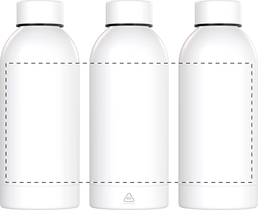 Pumono RSS fľaša – white – tlačová plocha – Obal