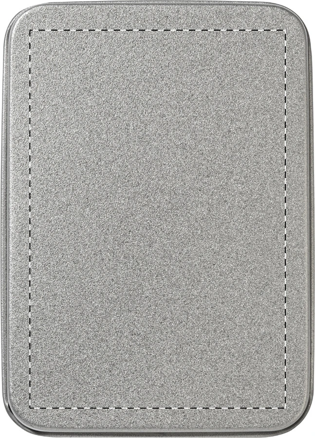 Spades hracie karty – silver – tlačová plocha – Spodná časť krabice
