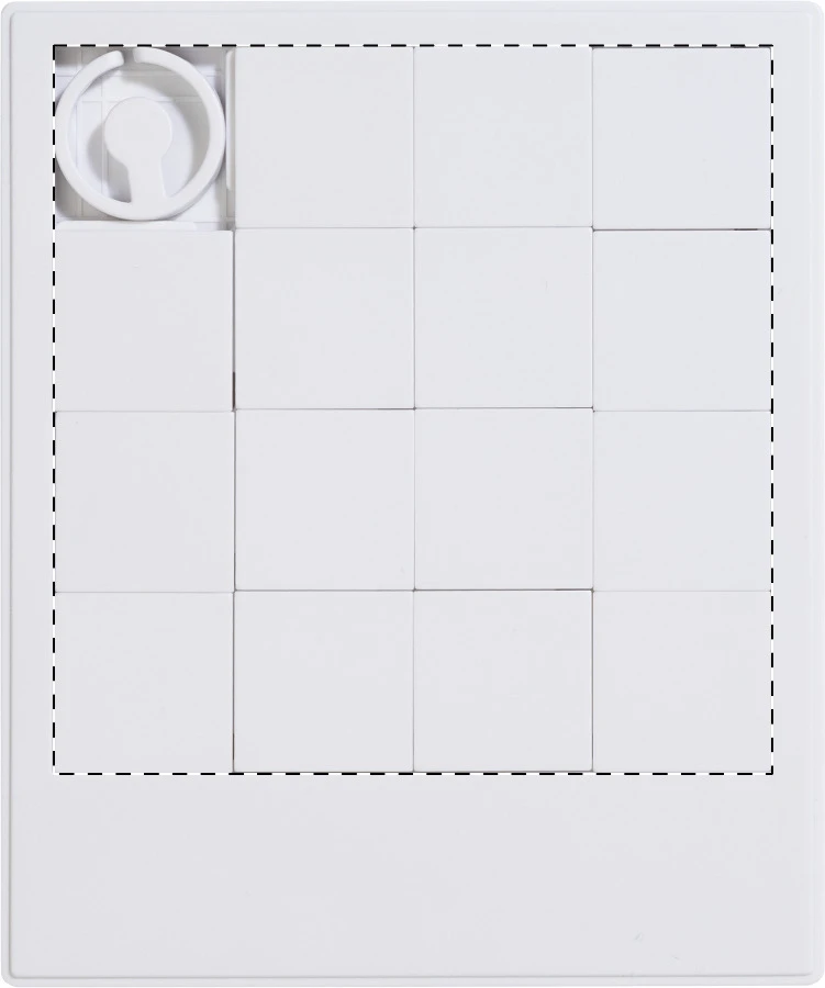 Mazimi RABS posúvacie puzzle – white – tlačová plocha – Puzzle