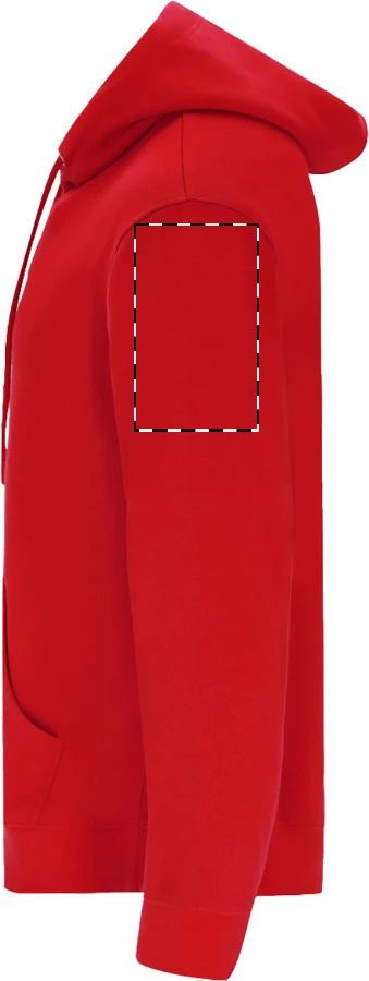 Tlačová plocha – Ľavý rukáv