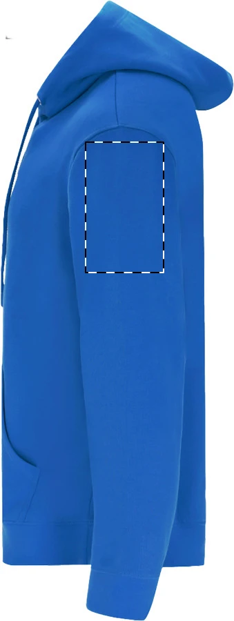 Tlačová plocha – Ľavý rukáv