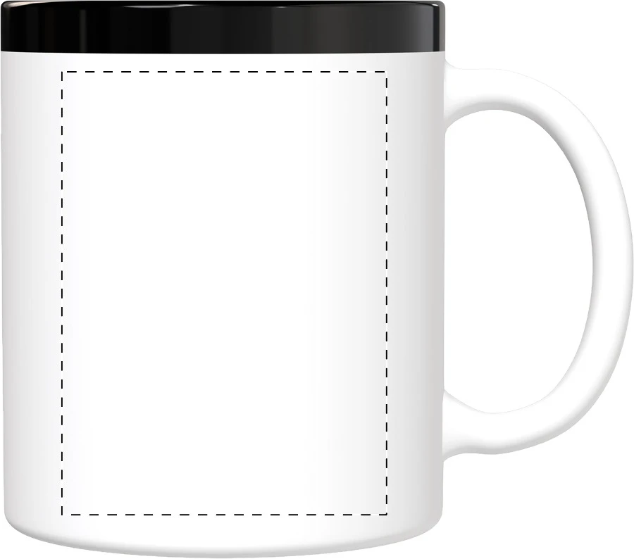 Kovary hrnček – white – tlačová plocha – Pravák