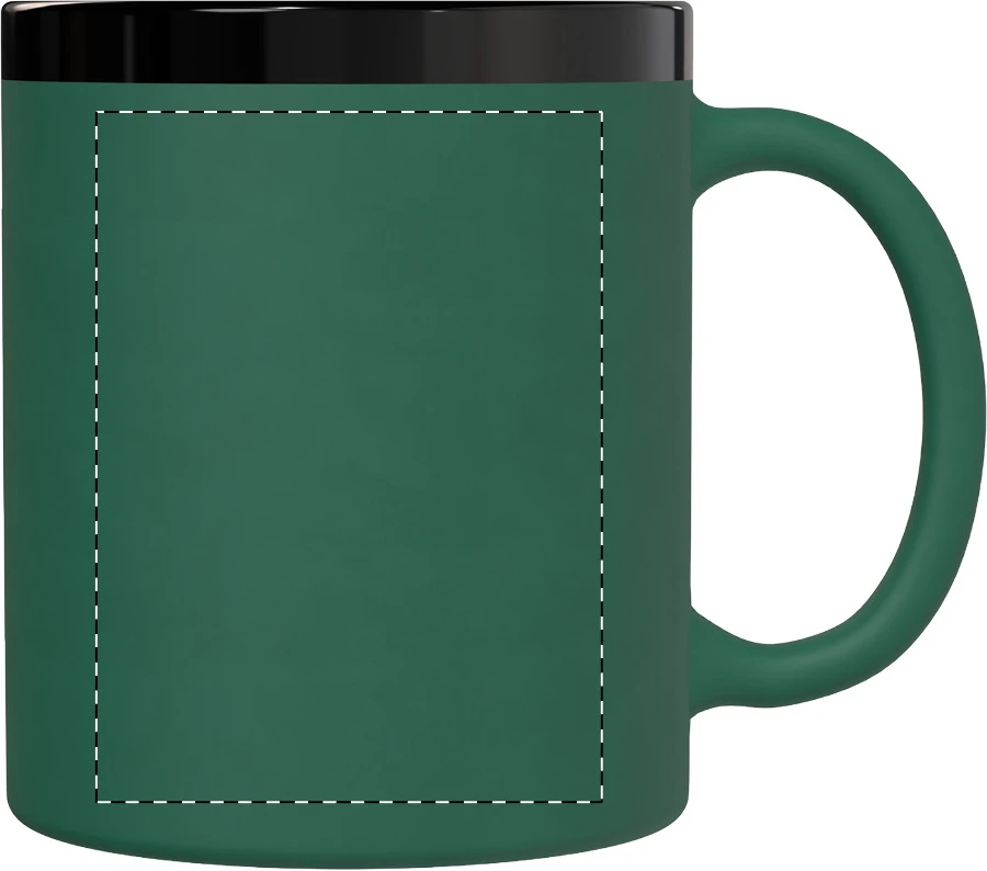 Kovary hrnček – green – tlačová plocha – Pravák