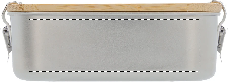 Motetsu RSS box na jedlo – silver – tlačová plocha – Zadná strana