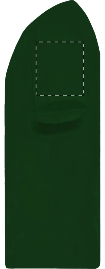 GI3000 ľahké bavlnené tričko - Gildan – dark green – tlačová plocha – Ľavý rukáv