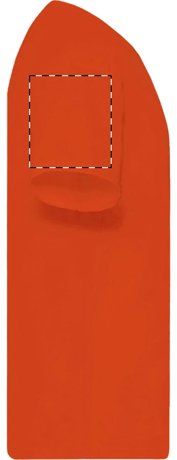 GI3000 ľahké bavlnené tričko - Gildan – orange – tlačová plocha – Pravý rukáv