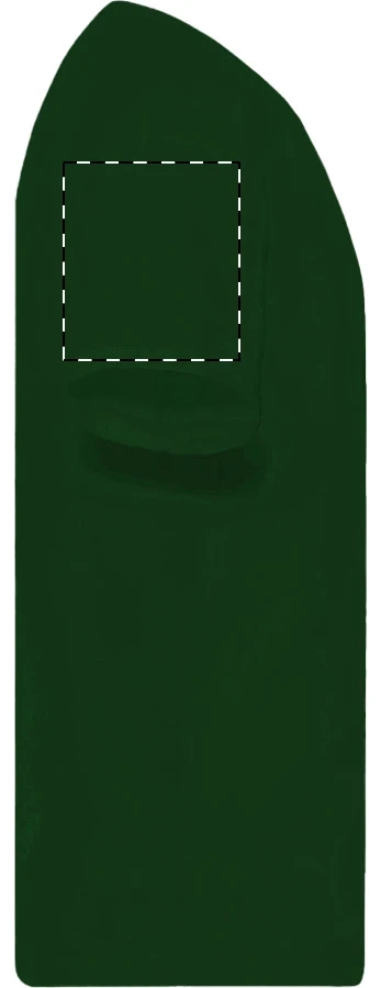 GI3000 ľahké bavlnené tričko - Gildan – dark green – tlačová plocha – Pravý rukáv