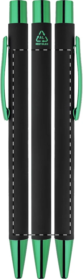 Darkly guličkové pero – green – tlačová plocha – Obal