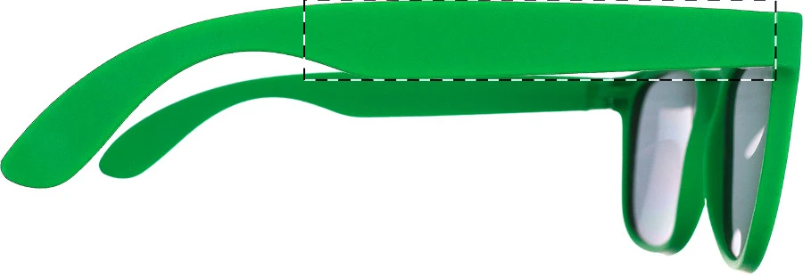 Balangan RPP slnečné okuliare – green – tlačová plocha – Pravá nožička
