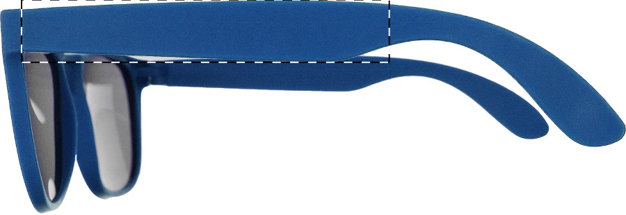 Balangan RPP slnečné okuliare – blue – tlačová plocha – Ľavá nožička