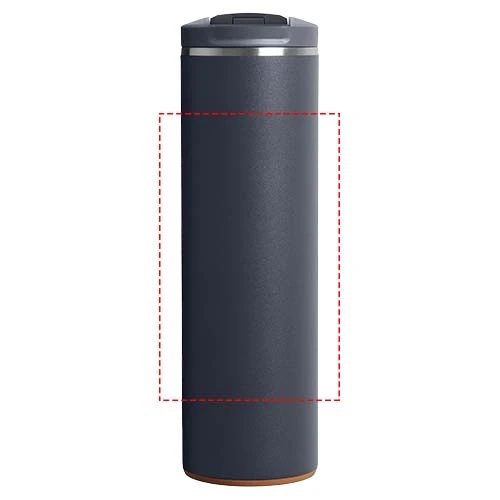 470ml cestovný hrnček Stanley Transit Fliptop - Stanley 1913® – tmavě modrá – tlačová plocha – Po obvode