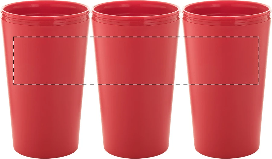 CreaCup termo hrnček na zákazku – red – tlačová plocha – Obal