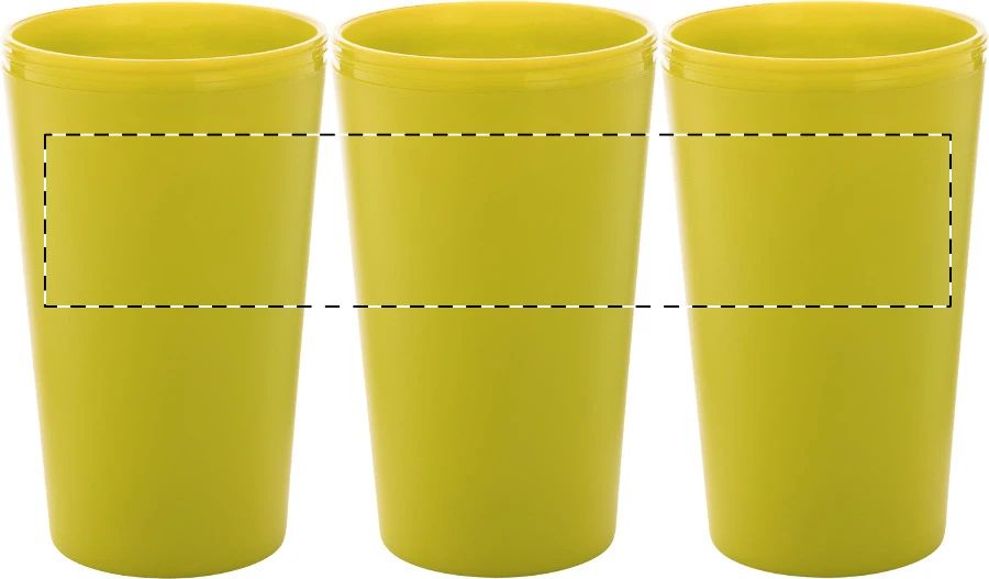 CreaCup termo hrnček na zákazku – lime green – tlačová plocha – Obal
