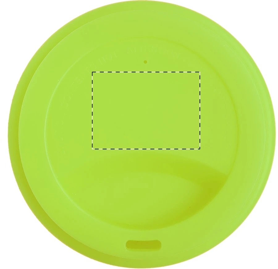 CreaCup termo hrnček na zákazku – lime green – tlačová plocha – Obal