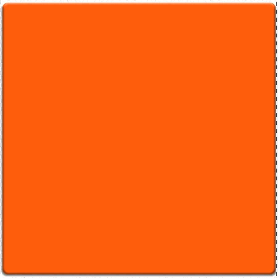 CreaFob prívesok na kľúče – transparent orange – tlačová plocha – Celý povrch