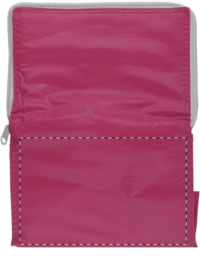 Ortit chladiaca taška – pink – tlačová plocha – Zadná strana