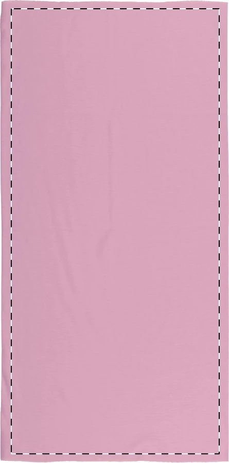 Summit viacúčelová šatka – rose – tlačová plocha – Predná strana