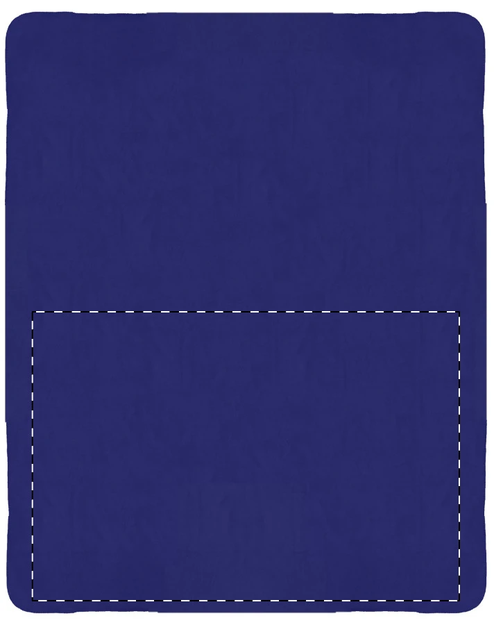 Batura deka – blue – tlačová plocha – Spodná časť