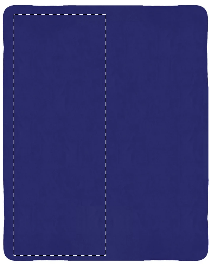 Batura deka – blue – tlačová plocha – Ľavá strana