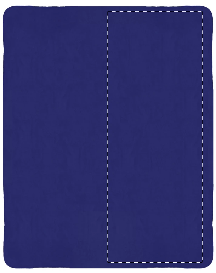 Batura deka – blue – tlačová plocha – Pravá strana