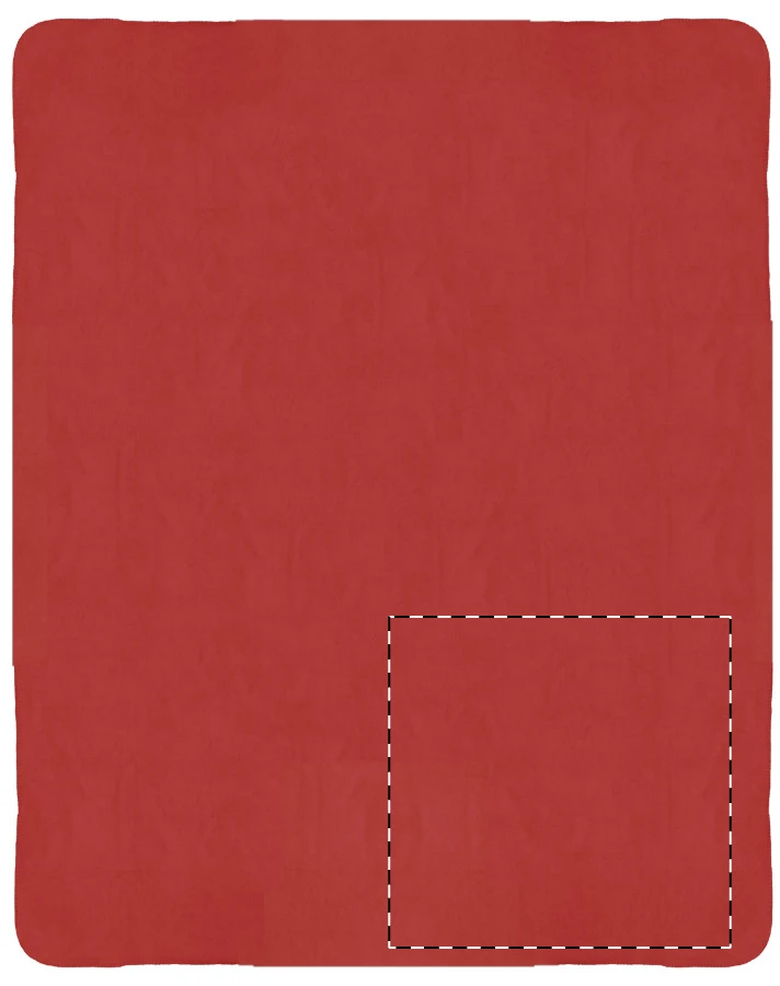 Batura deka – red – tlačová plocha – Pravý dolný roh