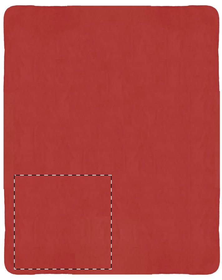Batura deka – red – tlačová plocha – Ľavý dolný roh