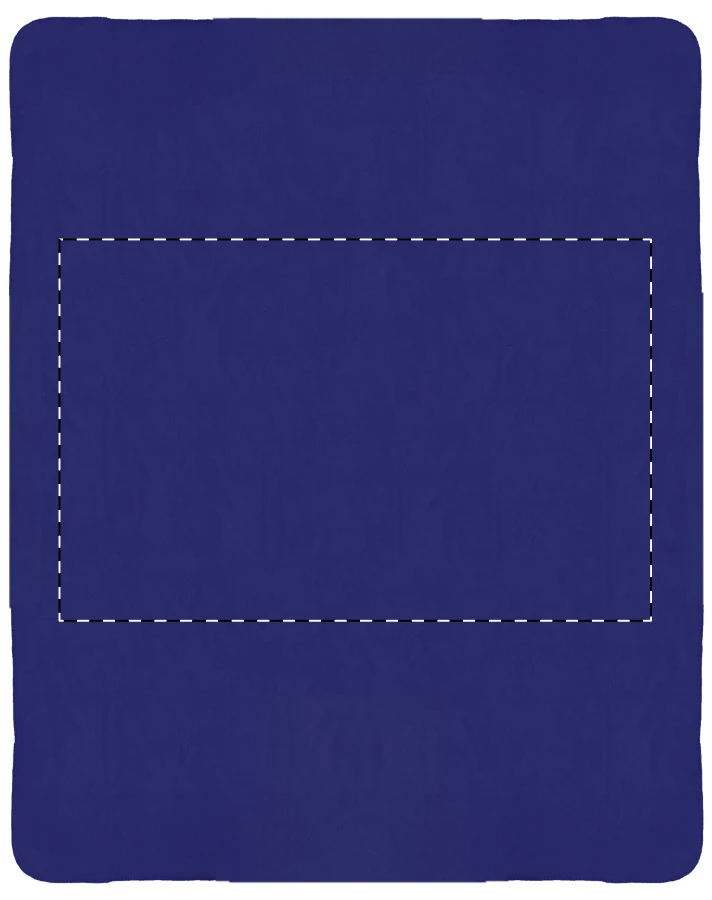 Batura deka – blue – tlačová plocha – Stred