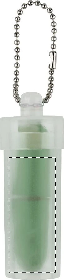 Plux štuple do uší – green – tlačová plocha – Puzdro/Vrecko
