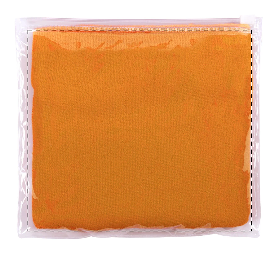 Core uterák – orange – tlačová plocha – Balenie
