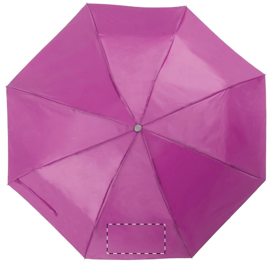 Nube dáždnik – pink – tlačová plocha – Panel 2