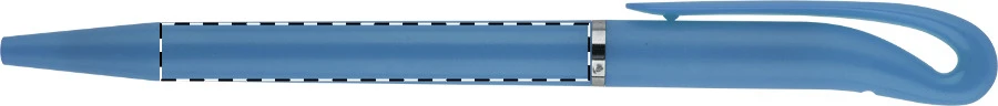 Swim guľôčkové pero – light blue – tlačová plocha – Na telo - pre praváka