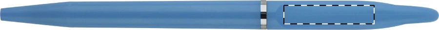 Swim guľôčkové pero – light blue – tlačová plocha – Klip
