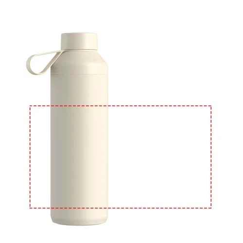 Fľaša na vodu Ocean Bottle Peak 710 ml - Ocean Bottle – pískovec – tlačová plocha – Po obvode