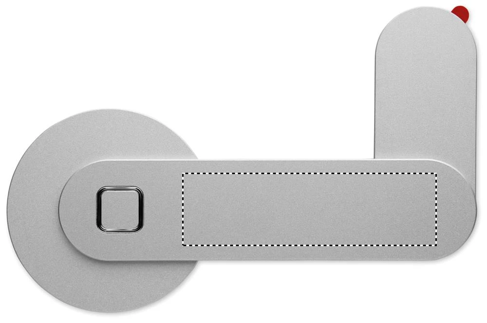 Magnetický držiak na telefón SCREENTACH – stříbrná – tlačová plocha – Bok 1