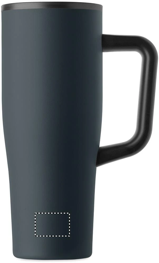 Termohrnček ATLANTA 900 ml – francouzská námořnická modř – tlačová plocha – RIGHT HANDED LOWER
