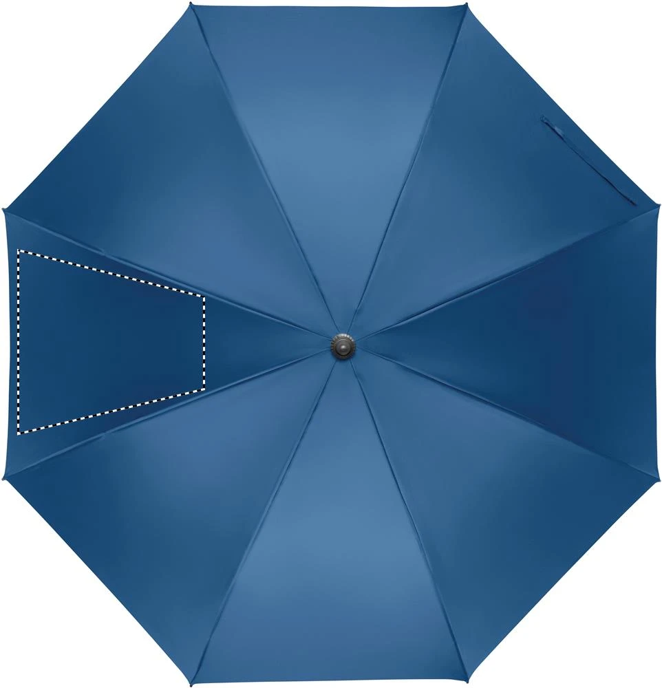 Automatický 27" dáždnik RAYNA – královská modř – tlačová plocha – Segment 2