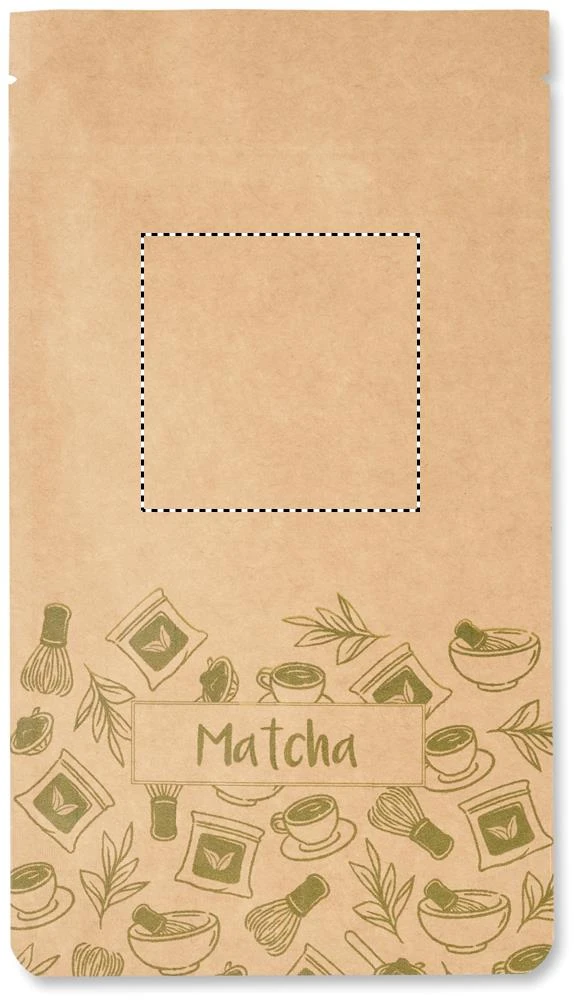 Matcha čajový prášok 10 g MATCHA – béžová – tlačová plocha – Bok 2